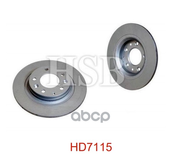 Диск Тормозной Задний Mazda 6 1.8-2.3/2.0Di 02> HSB арт. HD7115