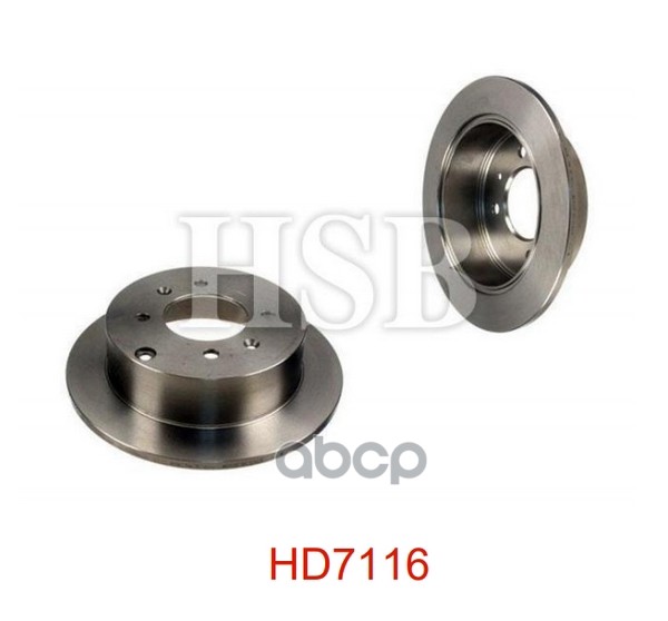 Диск Тормозной Задний Hyundai Sonata 2.0-2.5 98-01 HSB арт. HD7116