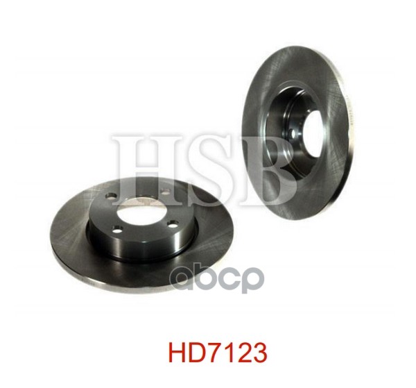 Диск Тормозной Передний Audi: 100 76-82, 100 82-90, 100 Avant 77-83, 80 86-91, 90 87-91 HSB арт. HD7123