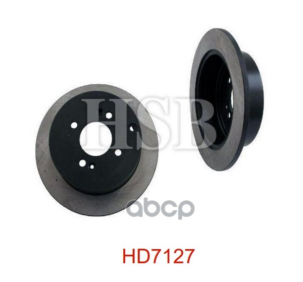 Диск Тормозной Задний Hyundai Getz, Kia Rio 1.3/1.4/1.6/1.5Crdi 03> HSB арт. HD7127