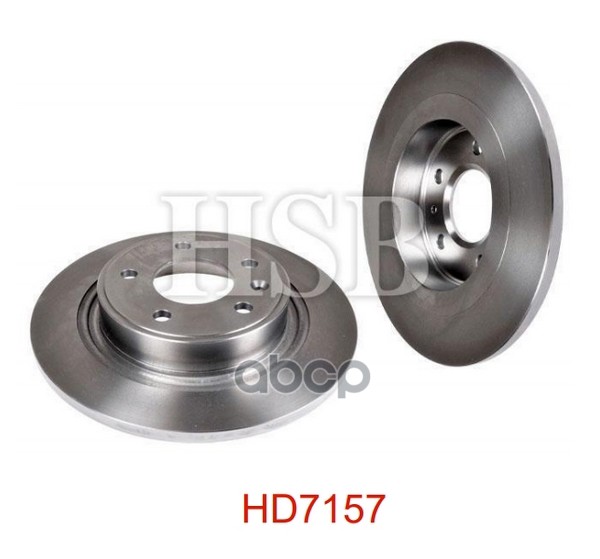 Диск Тормозной Задний Chevrolet Cruze 09->, Orlando HSB арт. HD7157