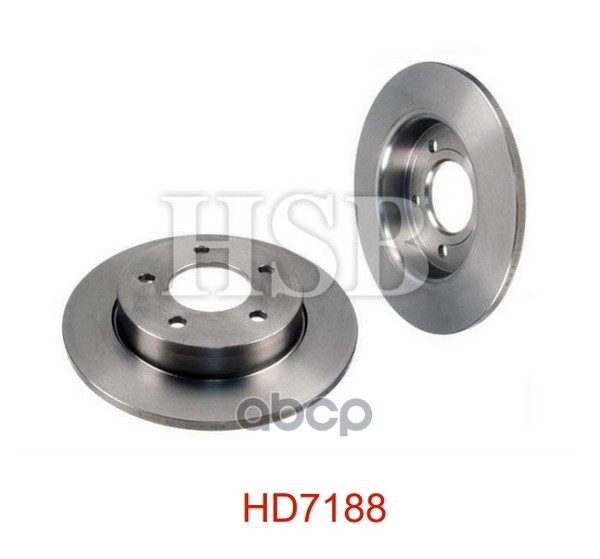 Диск Тормозной Задний Mazda 3 1.4/1.6/1.6Td 03> HSB арт. HD7188