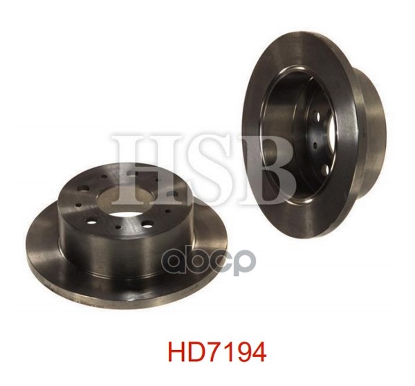 Диск Тормозной Задний Citroen Jumper, Fiat Ducato, Peugeot Boxer 2.0-2.8Hdi 02> HSB арт. HD7194