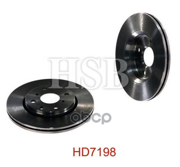 Диск Тормозной Передний Citroen: C1 05-, Peugeot: 107 05-, Toyota: Aygo 05- HSB арт. HD7198