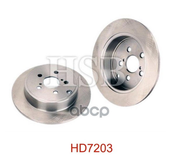 Диск Тормозной Задний Toyota Avensis 1.8-2.0D-4D 03> HSB арт. HD7203