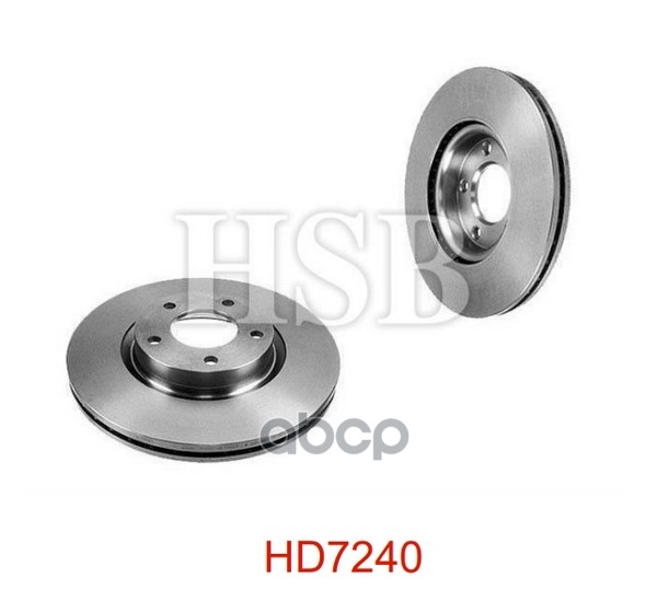 Диск Тормозной Передний Mazda: 3 03-, 3 Седан 04-, 5 05- HSB арт. HD7240