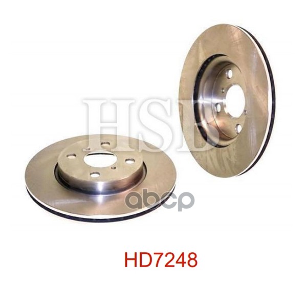 Диск Тормозной Передний Toyota: Yaris 99-, Yaris 05- HSB арт. HD7248