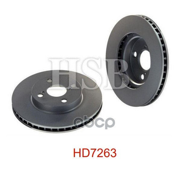 Диск Тормозной Передний Toyota: Corolla 02-, Corolla Verso 02, Geely Sc-7 HSB арт. HD7263