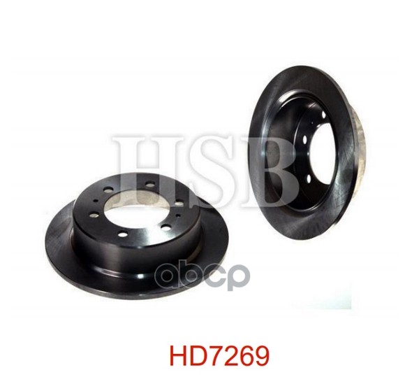 Диск Тормозной Задний Daewoo Korando/Musso 2.0-2.9D/Td 99> HSB арт. HD7269