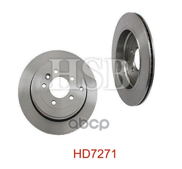 Диск Тормозной Задний Land Rover: Discovery Iii 04-, Range Rover Sport 05- HSB арт. HD7271