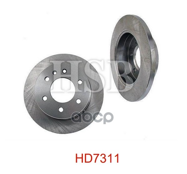 Диск Тормозной Задний Mb Sprinter, Vw Crafter All 06> HSB арт. HD7311