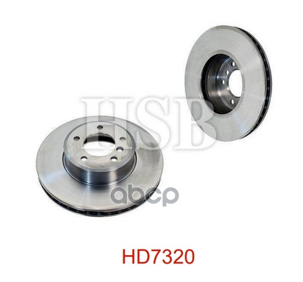 Диск Тормозной Передний Bmw E60/E61 520-530/525&530D 03> HSB арт. HD7320