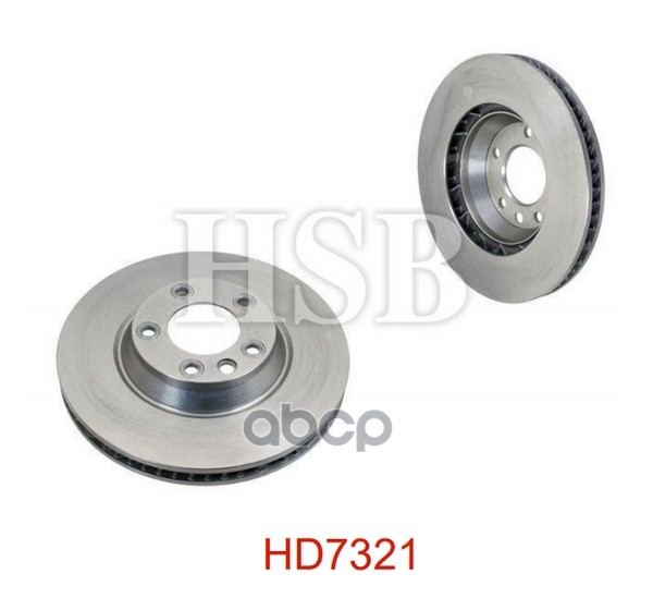 Диск Тормозной Пердн. Лев. Audi: Q7 06-, Porsche: Cayenne 02-, Vw: Touareg 02- HSB арт. HD7321