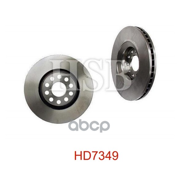 Диск Тормозной Передний Audi A4/A6 2.0-3.0Tdi 97> HSB арт. HD7349