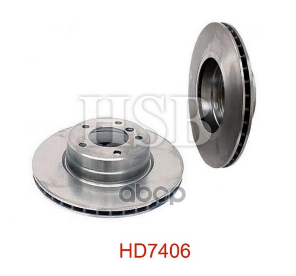 Диск Тормозной Передний Bmw E60/E61 2.0/2.5/2.5D M54/M57 03> HSB арт. HD7406