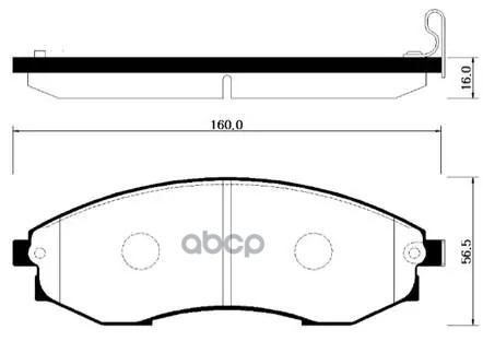 Колодки Тормозные Дисковые Hyundai: New Grandeur 3.5 HSB арт. HP0012