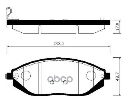 Колодки Тормозные Дисковые Передн Daewoo: Matiz 10-  Chevrolet: Matiz 10- HSB арт. HP2023