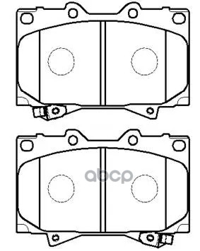 Колодки Тормозные Дисковые Передн. Toyota: Land Cruiser (Uzj100) 98.1-  Lexus: Lx 98- HSB арт. HP5084