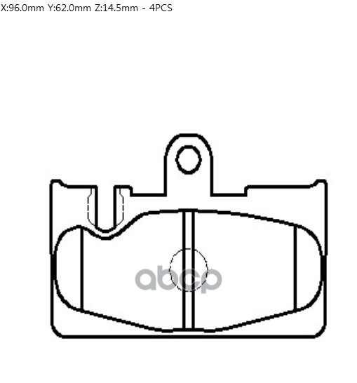 Колодки Тормозные Дисковые Toyota: Celsior 00.8-  Lexus: Ls430 01- HSB арт. HP5094