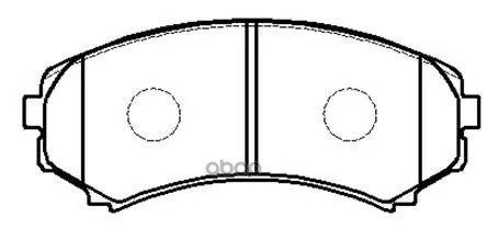Колодки Тормозные Дисковые Mitsubishi: Pajero 97.8-, Monterro 01- HSB арт. HP5134