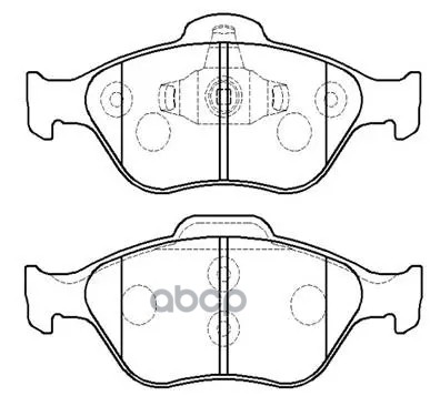 Колодки Тормозные Дисковые Передн Ford: Fiesta 04-, Mazda 2 03- HSB арт. HP5146