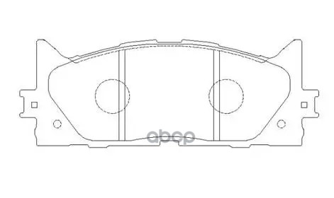 Колодки Тормозные Дисковые W240598428 Toyota Camry V40 (06-) Lexus Es350 (06-) HSB арт. HP5179