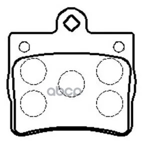 Колодки Тормозные Дисковые Benz C Class(W202) 93- HSB арт. HP5190