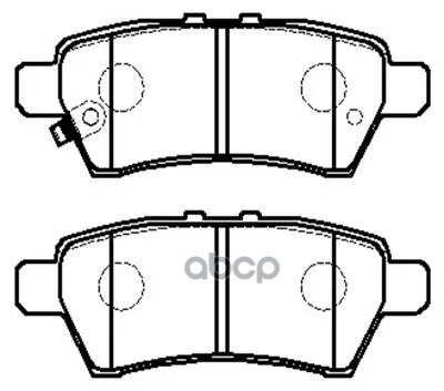 Колодки Тормозные Дисковые Nissan: Frontier, Xterra HSB арт. HP5211