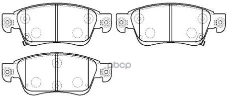 Колодки Тормозные Дисковые Infiniti: G65 Sedan Sport HSB арт. HP5212