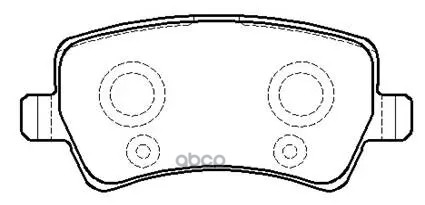Колодки Тормозные Дисковые Задн Задн Ford: Galaxy 06 -, Mondeo Iv 07 -, Mondeo Iv Turnier 07 -, S-Max 06 -  Volvo: S80 Ii 06 ...