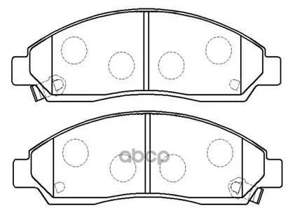 Колодки Тормозные Дисковые Передн Isuzu: D-Max 03-  Chevrolet: Truck Colorado 04-  Gmc: Canyon 04- HSB арт. HP8184