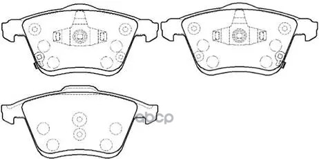 Колодки Тормозные Дисковые Передн Mazda: 6 06- HSB арт. HP8226