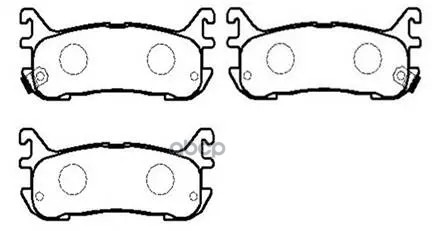 Колодки Тормозные Дисковые Mazda: Mx-5, Miata 94- HSB арт. HP8265