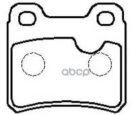 Колодки Тормозные Дисковые Opel: Astra, Calibra, Kadeet  Vauxhall: Cavalier  Saab: 900 HSB арт. HP8376
