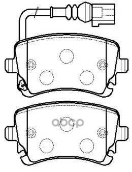 Колодки Тормозные Дисковые Vw: T-5 04-  Audi: Rs6 03- HSB арт. HP8543