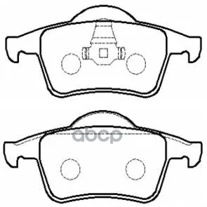 Колодки Тормозные Дисковые Задн Volvo: C70 00.3-02.9, Xc 70 02.9-, S60 00.11-, S80 98.6-, V70 00.11- HSB арт. HP8560