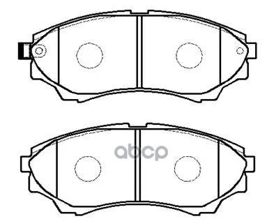 Колодки Тормозные Дисковые Ford: Ranger HSB арт. HP9190