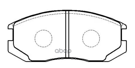Колодки Тормозные Дисковые Mitsubishi: Mirage, Lancer HSB арт. HP9268
