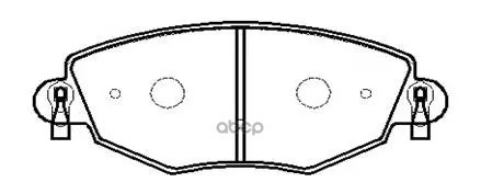 Колодки Тормозные Дисковые Ford: Metrostar HSB арт. HP9435