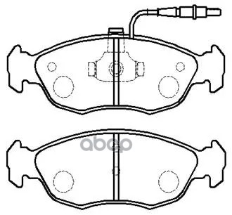 Колодки Тормозные Дисковые Citroen: Xsara HSB арт. HP9516