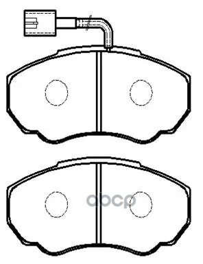 Колодки Тормозные Дисковые Peugeot: Boxer(244)  Fiat: Ducato(11, 15) HSB арт. HP9591