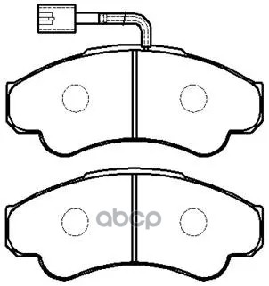 Колодки Тормозные Дисковые Fiat: Ducato(18Maxi)  Peugeot: Boxer(244) HSB арт. HP9592
