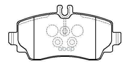 Колодки Тормозные Дисковые Benz W168 HSB арт. HP9607