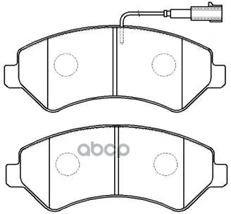 Колодки Тормозные Дисковые Citroen: Jumper  Peugeot: Boxer  Fiat: Ducato HSB арт. HP9688