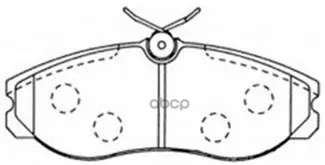 Колодки Тормозные Дисковые Nissan: Vanette, Terrano, Serena HSB арт. HP9785