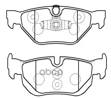 Колодки Тормозные Дисковые Bmw: 1 Series (E82), (E87), (E88) 04.9-  3 Series (E90), (E91), (E92), (E93) 05.1- HSB арт. HP9938