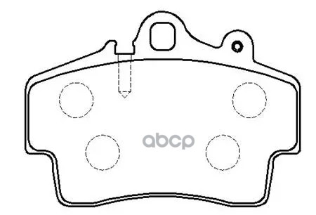 Колодки Тормозные Дисковые Porsche: Boxster(986) 96.9-04.10, Boxster 04.11-, Cayman 05.11- HSB арт. HP9948
