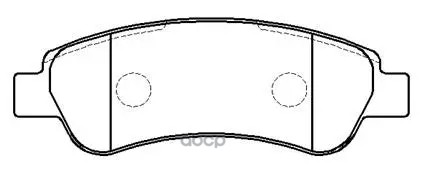 Колодки Тормозные Дисковые Citroen: Jumper 06.4-  Fiat: Ducato 06.4-  Peugeot: Boxer 06.4- HSB арт. HP9969