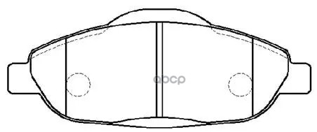 Колодки Тормозные Дисковые Peugeot: 308, 308 Sw 07.9-, 308 Cc, 3008(Mpv), 5008(Mpv) 09- HSB арт. HP9974