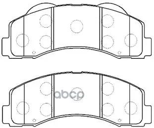 Колодки Тормозные Дисковые Ford: Truck F-150 10-, Lobo 10-, Expedition 10-, Navigator 10- HSB арт. HP9994